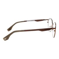 LV.MU.1247-0202.1 Armacao Para Oculos de Grau Masculino Reebok Multi Polarizado Marrom -3-